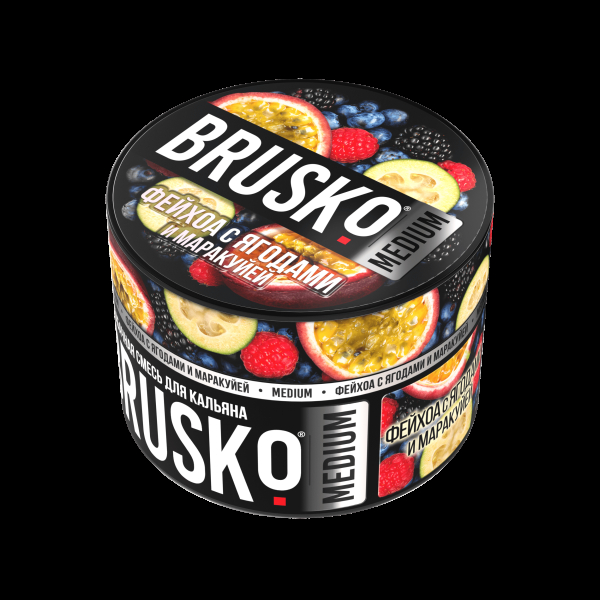 Смесь Brusko Medium Фейхоа С Ягодами И Маракуйей  50 гр в Томске