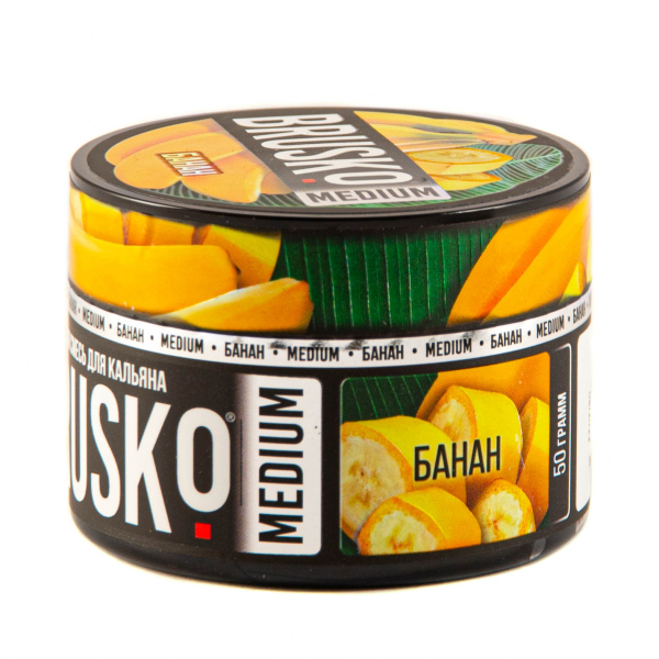 Смесь Brusko Medium Банан  50 гр в Томске