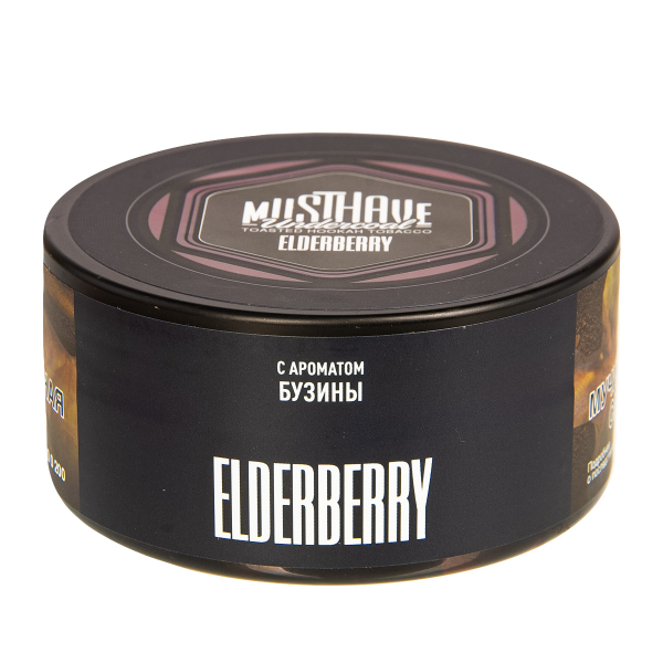 Табак Musthave Elderberry  125 грамм в Томске