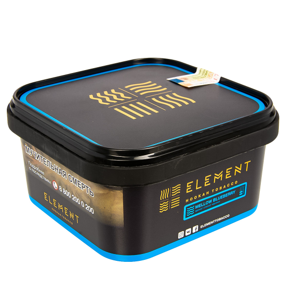 Табак Element Вода Mellow Blueberry  200 грамм в Томске