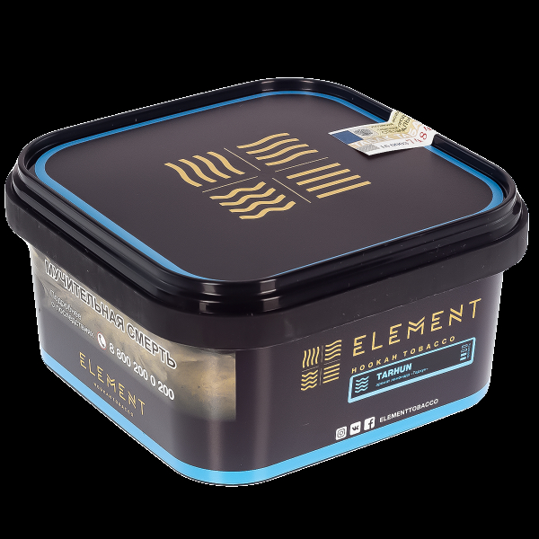 Табак Element Вода Tarhun  200 грамм в Томске
