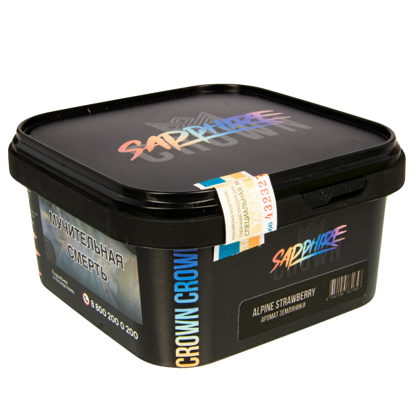 Табак Sapphire Crown Alpine Strawberry  200 грамм в Томске