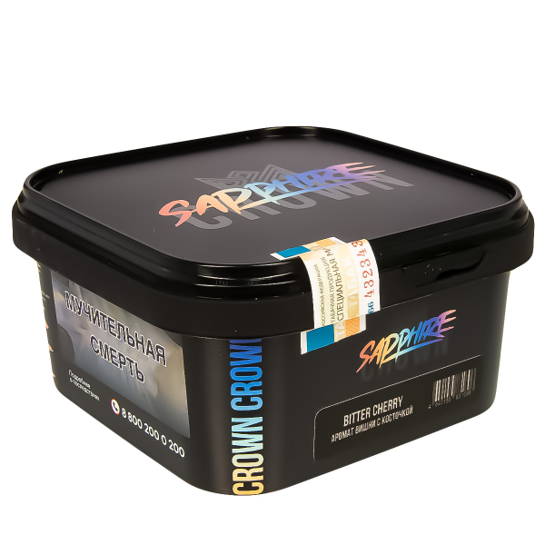 Табак Sapphire Crown Bitter Cherry  200 грамм в Томске