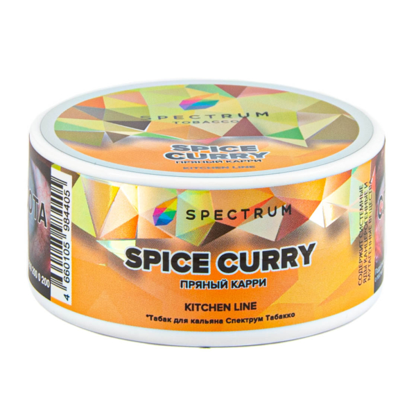 Табак Spectrum Kitchen Line Spice Curry  25 грамм в Томске