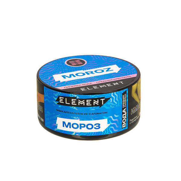 Табак Element Вода Moroz New  25 грамм в Томске