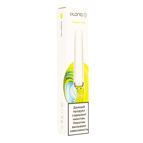 Plonq Plus Pro Энерджи Сода (4000 Затяжек) 20 Мг в Томске