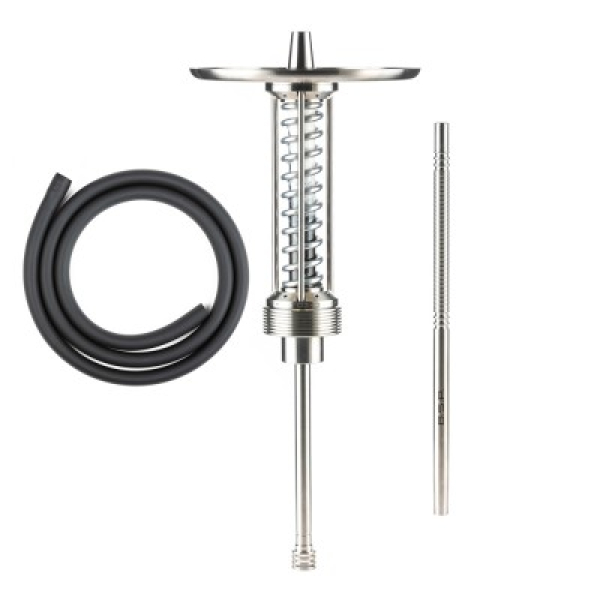 Кальян Bsp Hookah Cybertank White Black Chrome в Томске