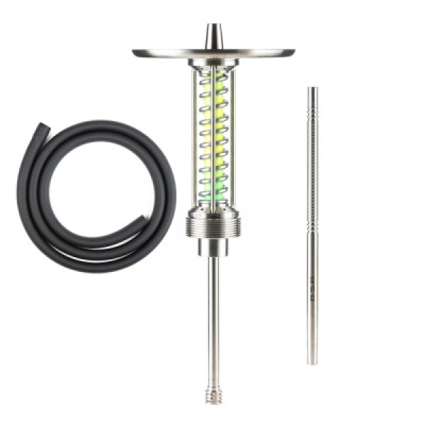 Кальян Bsp Hookah Cybertank Yellow Green Chrome в Томске