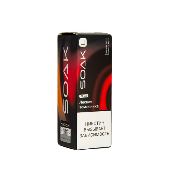 Жидкость Soak L30 Wild Strawberry 30 Мл 2 Мг в Томске