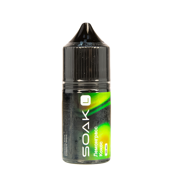Жидкость Soak L30 Lemongrass Coconut 30 Мл 2 Мг в Томске