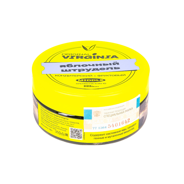Табак Original Virginia Middle Яблочный Штрудель  100 грамм в Томске