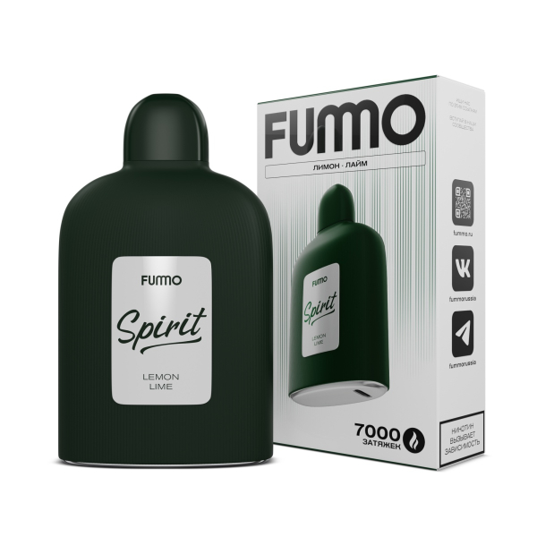 Электронка Fummo Spirit Лимон Лайм  в Томске
