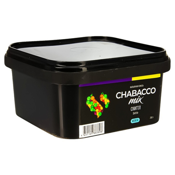 Смесь Chabacco Mix Skittle   Medium 200 гр в Томске