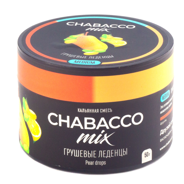 Смесь Chabacco Mix Pear Drops   Medium 50 гр в Томске