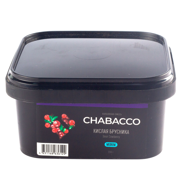 Смесь Chabacco Sour Cowberry    Medium 200 гр в Томске