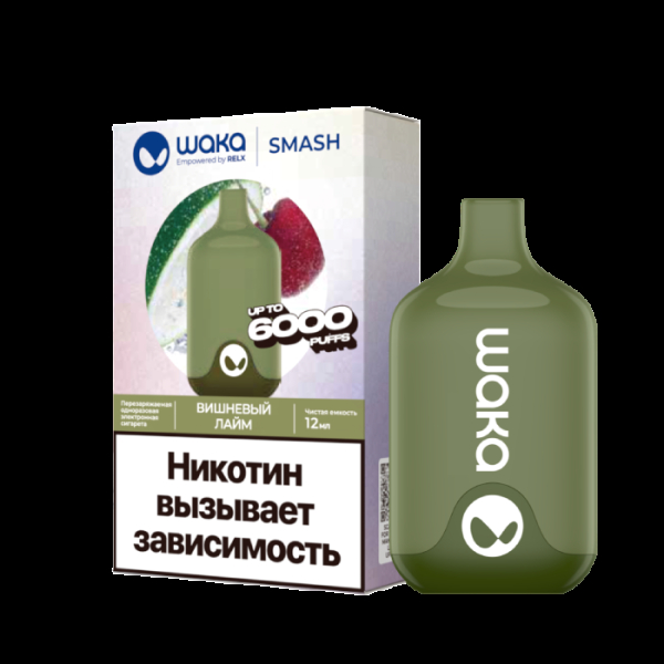 Электронка Waka Вишнёвый Лайм (6000 Затяжек) в Томске