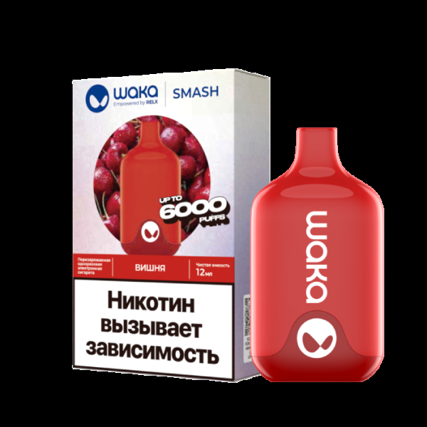 Электронка Waka Вишня (6000 Затяжек) в Томске