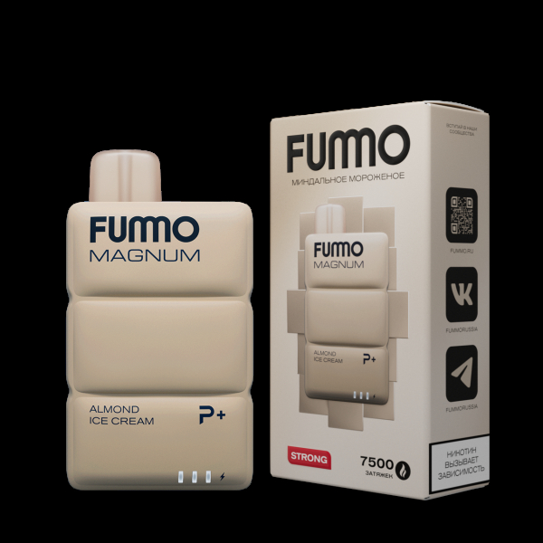 Электронка Fummo Magnum Миндальное Мороженое (7500 Затяжек) в Томске