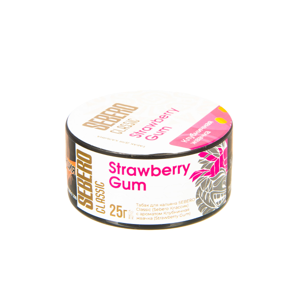 Табак Sebero Strawberry Gum  25 грамм в Томске
