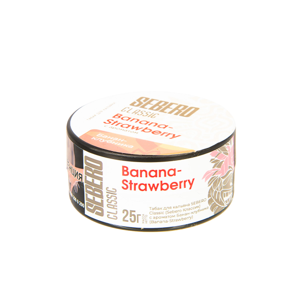 Табак Sebero Banana Strawberry  25 грамм в Томске
