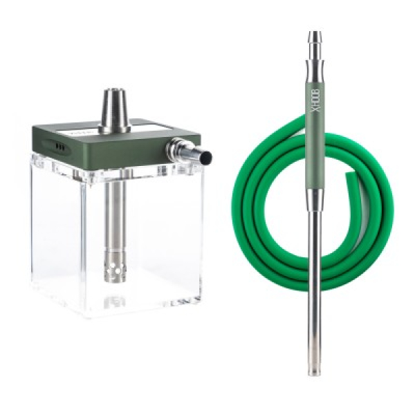 Кальян Hoob Subatom British Racing Green Steel в Томске