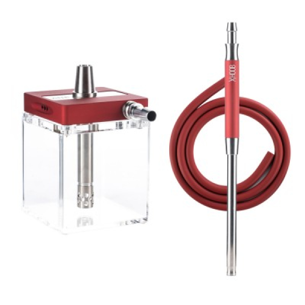 Кальян Hoob Subatom Wine Red Stainless Steel в Томске
