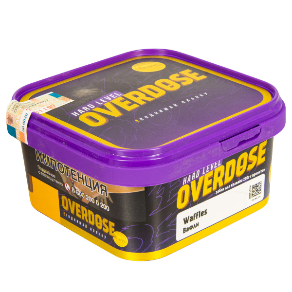 Табак Overdose Waffles  200 грамм в Томске