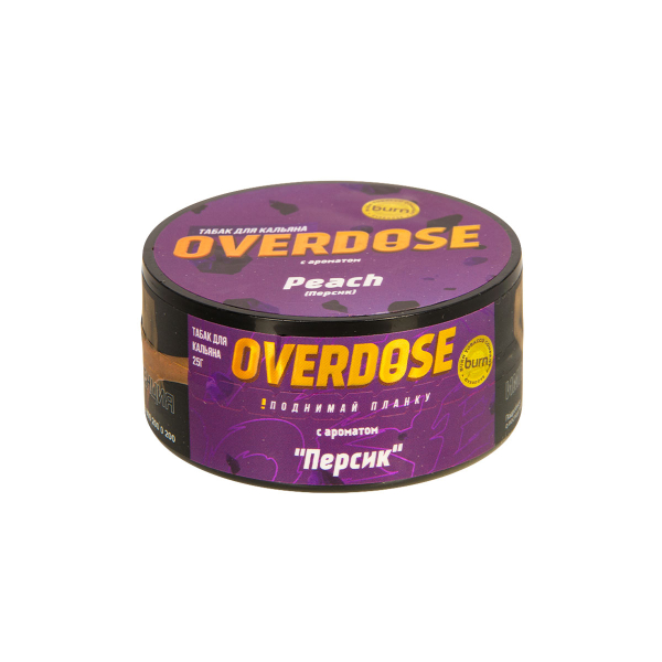 Табак Overdose Peach  25 грамм в Томске