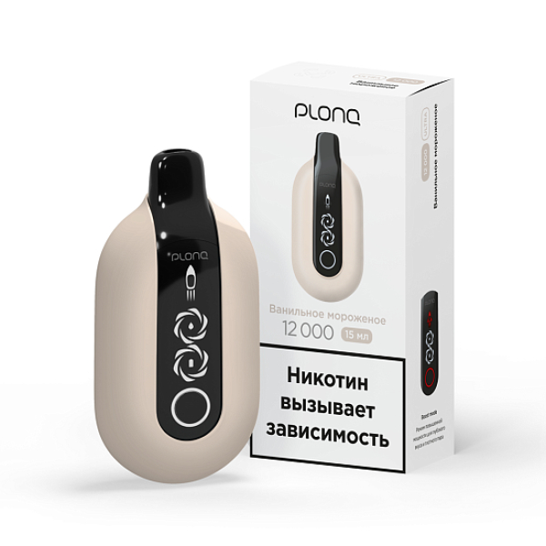 Электронка Plonq Ultra 12000 Ванильное Мороженое в Томске