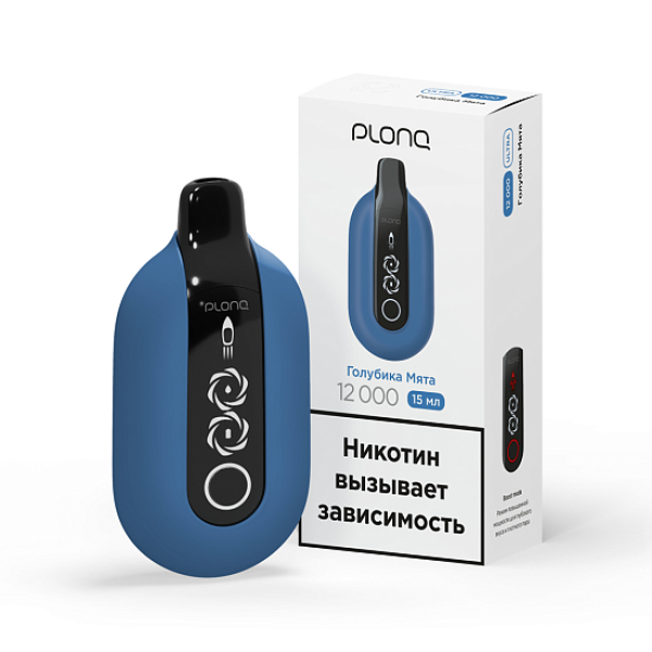 Электронка Plonq Ultra 12000 Голубика Мята в Томске