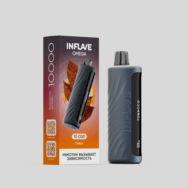 Электронка Inflave Omega Табак (10000 Затяжек) в Томске