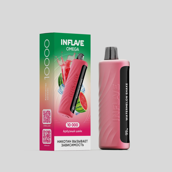 Электронка Inflave Omega Арбузный Шейк (10000 Затяжек) в Томске
