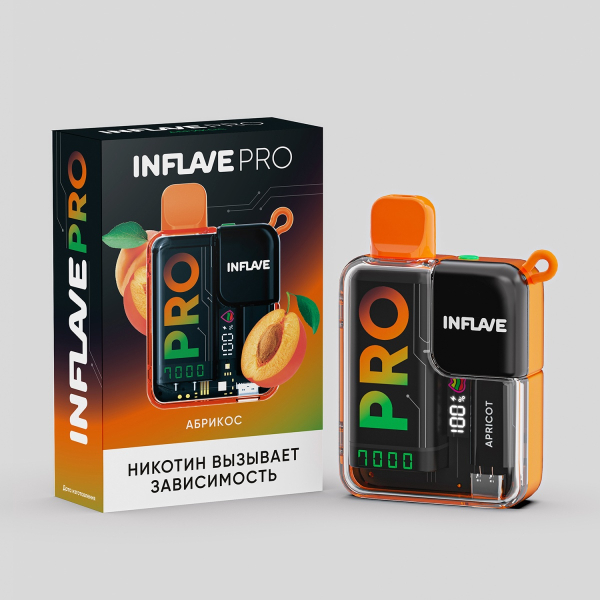 Электронка Inflave Pro Абрикос (7000 Затяжек) в Томске