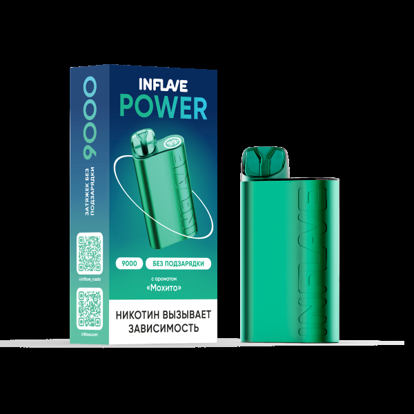 Электронка Inflave Power Мохито (9000 Затяжек) в Томске