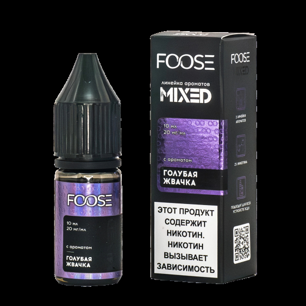 Жидкость Foose Mixed Голубая Жвачка 10 Мл в Томске