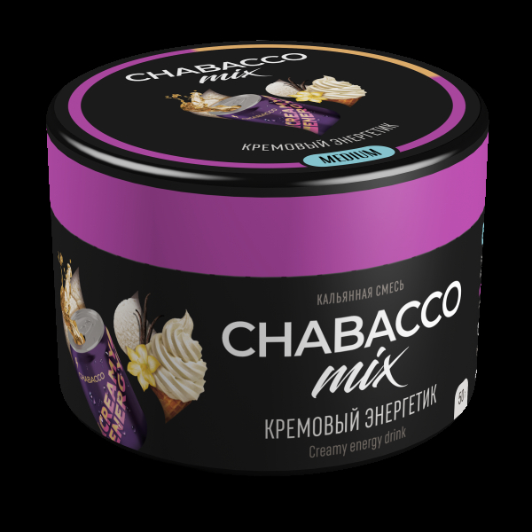 Смесь Chabacco Mix Medium Creamy Energy Drink  50 гр в Томске