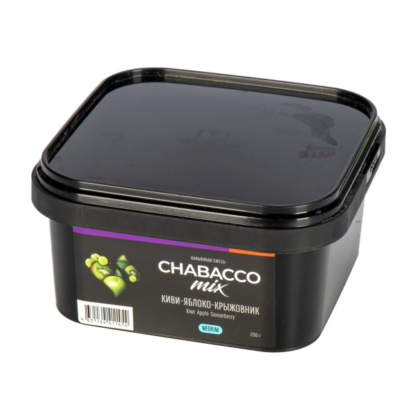 Смесь Chabacco Mix Medium Kiwi Apple Gooseberry  200 гр в Томске