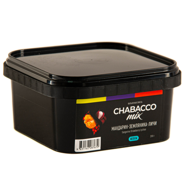 Смесь Chabacco Mix Medium Tangerine Strawberry Lychee  200 гр в Томске