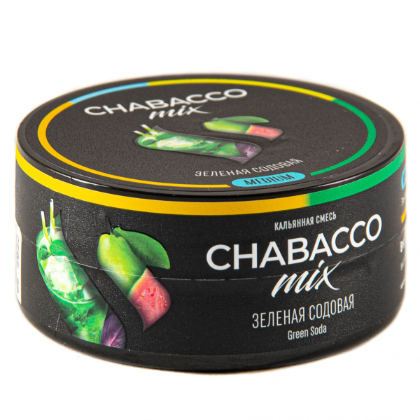 Смесь Chabacco Mix Medium Green Soda  25 гр в Томске