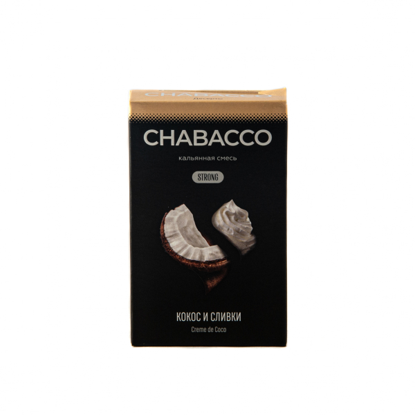 Смесь Chabacco Mix Strong Crème De Coco  50 гр в Томске