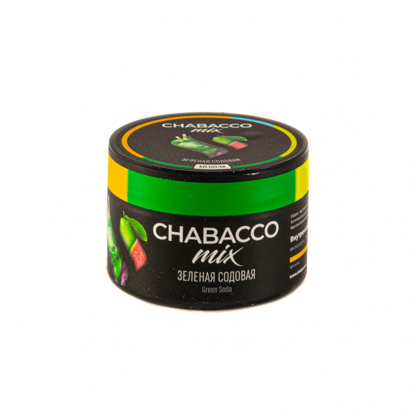 Смесь Chabacco Mix Medium Green Soda  50 гр в Томске