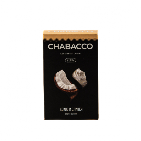 Смесь Chabacco Mix Medium Crème De Coco  50 гр в Томске