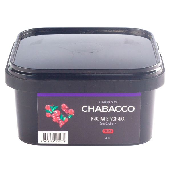 Смесь Chabacco Strong Sour Cowberry  200 гр в Томске