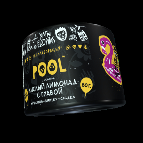 Табак  Хулиган Pool (Кислый Лимонад С Гуавой)  80 грамм в Томске