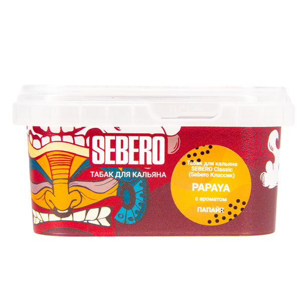 Табак Sebero Papaya  200 грамм в Томске