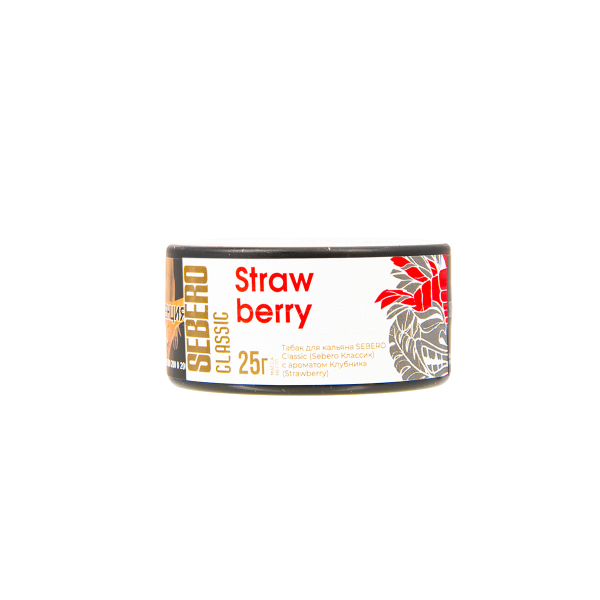 Табак Sebero Strawberry  25 грамм в Томске