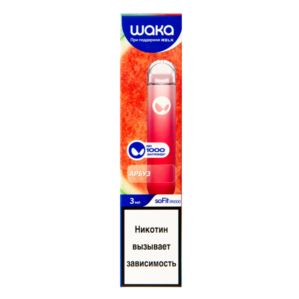Электронка Waka Арбуз (1000 Затяжек) в Томске