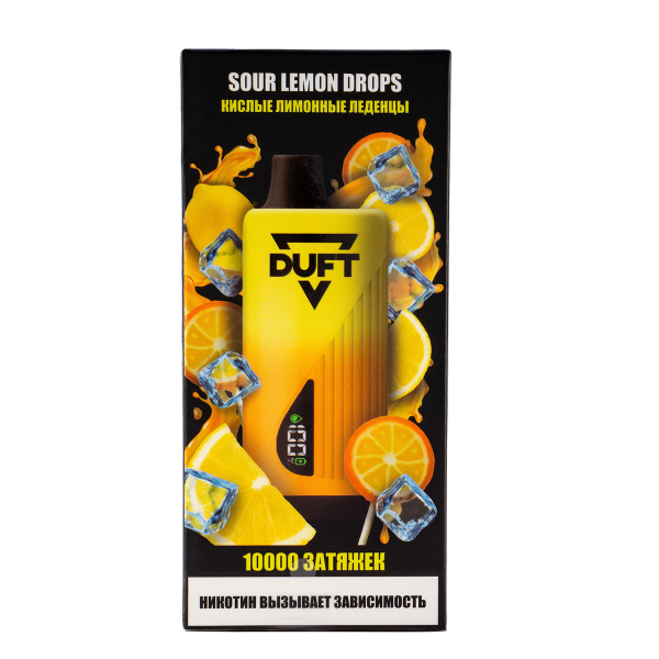 Электронка Duft Sour Lemon Drops (10000 Затяжек) в Томске
