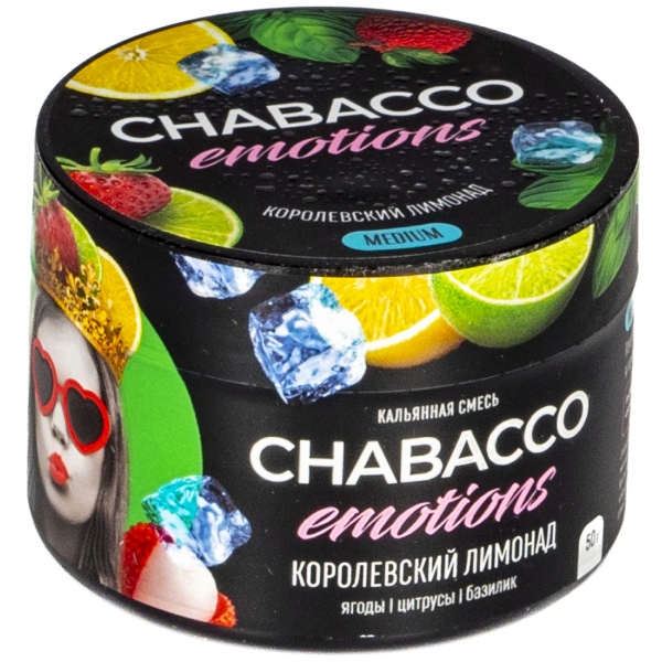 Смесь Chabacco Mix Medium Royal Lemonade  50 гр в Томске