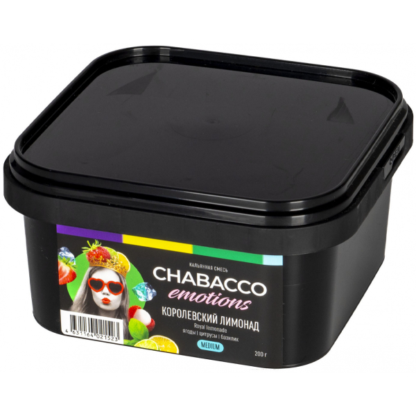 Смесь Chabacco Mix Medium Royal Lemonade  200 гр в Томске